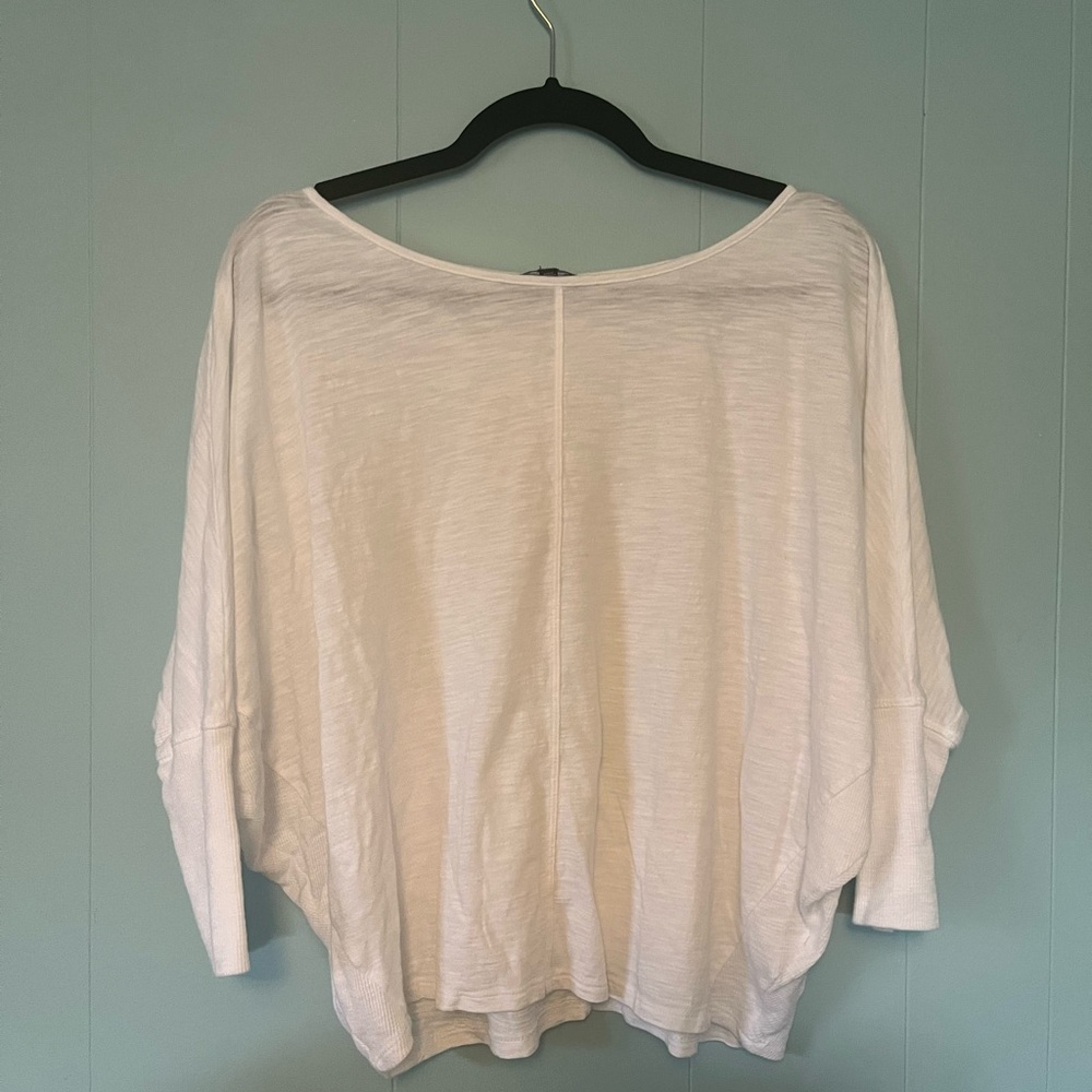 Express White Dolman Sleeve Blouse